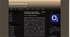 Desktop Screenshot of breisach-aktuell.de