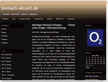 Tablet Screenshot of breisach-aktuell.de